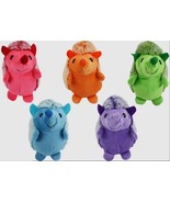Multipet Hedgehog Plush Dog Toy Assorted 1ea/8 in - $16.00