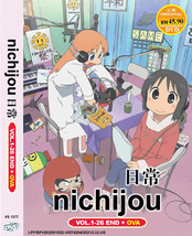 Anime Dvd Nichijou VOL.1-26 End + Ova English Dubbed Region All + Free Ship - £28.19 GBP