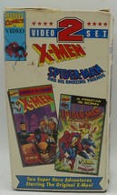 2 VIDEO SET 1992 MARVEL VIDEO Spider-Man A Firestar is Born + XMEN PRYDE... - $9.74