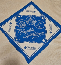 Columbia Sportswear Blue White Bandana Handkerchief - $18.29 CAD