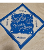 Columbia Sportswear Blue White Bandana Handkerchief - $12.99