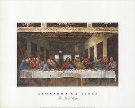 Leonardo Da Vinci The Last Supper, 1998 - £58.26 GBP