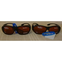 Solar Shield Beyond Blue Fits Over Sunglasses  #25302 Size M/L Lot of 2 Glasses - £7.88 GBP
