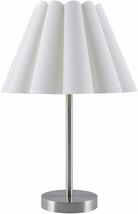 Contemporary Bellinzona Translucent Table Lamp Nickel Base - $83.25