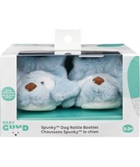 Gund Spunky Puppy Rattle Booties Plush Baby Infant Shoes Blue One Size F... - £15.48 GBP