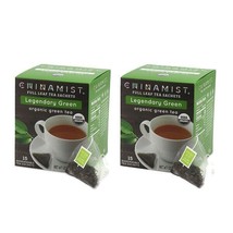 China Mist - Legendary Green Organic Black Full Leaf Tea Sachet, 2 boxes... - £23.19 GBP