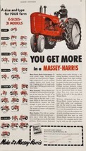1951 Print Ad Massey-Harris Model 44 Tractors 6 Sizes 31 Models Racine,Wisconsin - £16.33 GBP