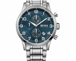 Hugo Boss 1513183 Mens Aeroliner Chronograph with Blue Dial Watch - £121.91 GBP