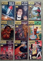 CLASSICS ILLUSTRATED 9 x Copies 1950&#39;s Jeckyl Hyde Comet Moon etc. UK Comic - $42.75