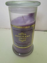 Fragrant Jewels Candle Tranquility Lavender Fragrance Coconut Wax Blend USA  - £55.12 GBP