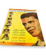 1942 Frank Sinatra Sheet Music &quot;Come Out Wherever You Are&quot; Sammy Cahn Ju... - $8.31 CAD