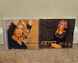 Lot of 2 Faith Hill CDs: Breathe, The Way You Love Me Box Slide Single - £6.84 GBP