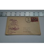 Home Treasure Postal Cover Envelope 1934 Postmark USS Portland Maine Shi... - $12.89 CAD
