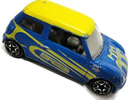2001 Mini Cooper Loose No Package Blue Yellow - $9.89