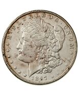 1897-O Argent Morgan Dollar En Au État, Beau Oeil Appeal &amp; Luster - $4,764.33 MXN