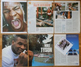 MIKE TYSON spain clippings 1990s/00s magazine articles photos boxeo boxing - $7.36