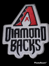 Arizona Diamondbacks Primary Team MLB Logo Jersey Sleeve Patch Licensed - £9.88 GBP