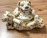 Dalmatian Dog &amp; Pups Figurine Gigglees By Martin Perry Studio Smiley Pup... - $21.55