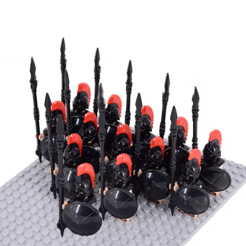 13Pcs Medieval Military Castle Armored Dragon Knights Roman Solider Soldiers &amp; E - £11.30 GBP