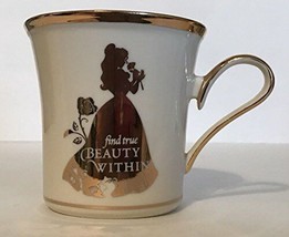 Disney Parks Princess Belle Find True Beauty Within Porcelain Mug Lenox - £51.22 GBP