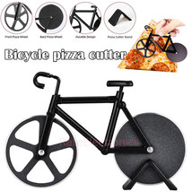 Stainless Steel Pizza Cutter Wheel Slicer Peeler Kitchen Pancake Cutting... - $11.99