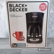 BLACK+DECKER 12-Cup* QuickTouch Programmable Coffeemaker CM0960BF New Se... - $23.21