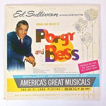 Ed Sullivan Presents Songs and Music of Porgy and Bess - £15.63 GBP