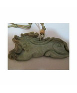 Vintage Antque Chinese Bearded Dragon Nephrite Jadeite JADE Pendant - £107.15 GBP