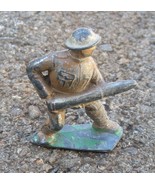 Manoil Lead Metal Cannon Loader Soldier No. 24 Toy - $125.87 MXN