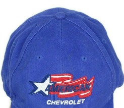 CHEVY Chevrolet Car Racing Ball Cap Blue Hat w/ Adj Strapback - £10.12 GBP