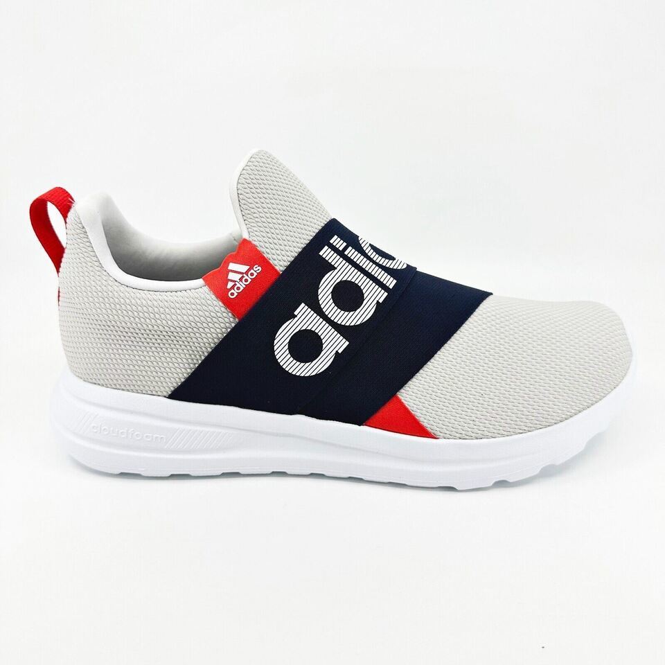 Adidas Lite Racer Adapt 6.0 White Navy Mens Running Shoes IF7348