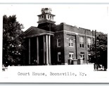 RPPC Owsley County Courthouse Booneville Kentucky KY UNP Postcard R25 - $17.15