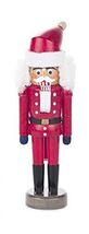 Santa Claus in Red German Wood Miniature Christmas Nutcracker Mini 5 Inch - $39.58