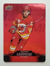 2020 - 2021 Johnny Gaudreau Tim Hortons Red Die Cut DC-8 Hockey Card Upper Deck - £3.98 GBP