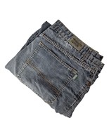 Brooklyn Xpress Men&#39;s Tapered Leg Jeans Size 40 X 34 Dark Blue Wash Y2K - $49.11 CAD