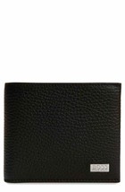 Hugo BOSS Crosstown 8 Card Leather Wallet, Color Black - $108.00