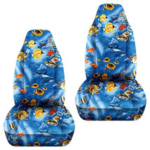 Car seat covers Fits Smart Fortwo 2008 to 2013  Snoopy and Fish design 4 colors - £62.47 GBP