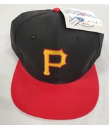 VINTAGE NWT Logo 7 Pittsburgh Pirates Adjustable Snapback Cap Hat - £61.85 GBP