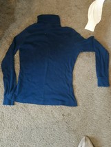 Gentil Vintage 80&#39;s Femmes roffe Ski Col Roulé Manches Longues Chemise B... - $39.07 CAD