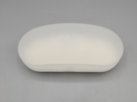 Calvin Klein Sunglasses Eyeglasses White Hard Clam Shell Case Used - $7.89