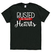 Busted for Stealing Hearts Valentines Day Shirt, Boys Valentines Day Shi... - £9.54 GBP+