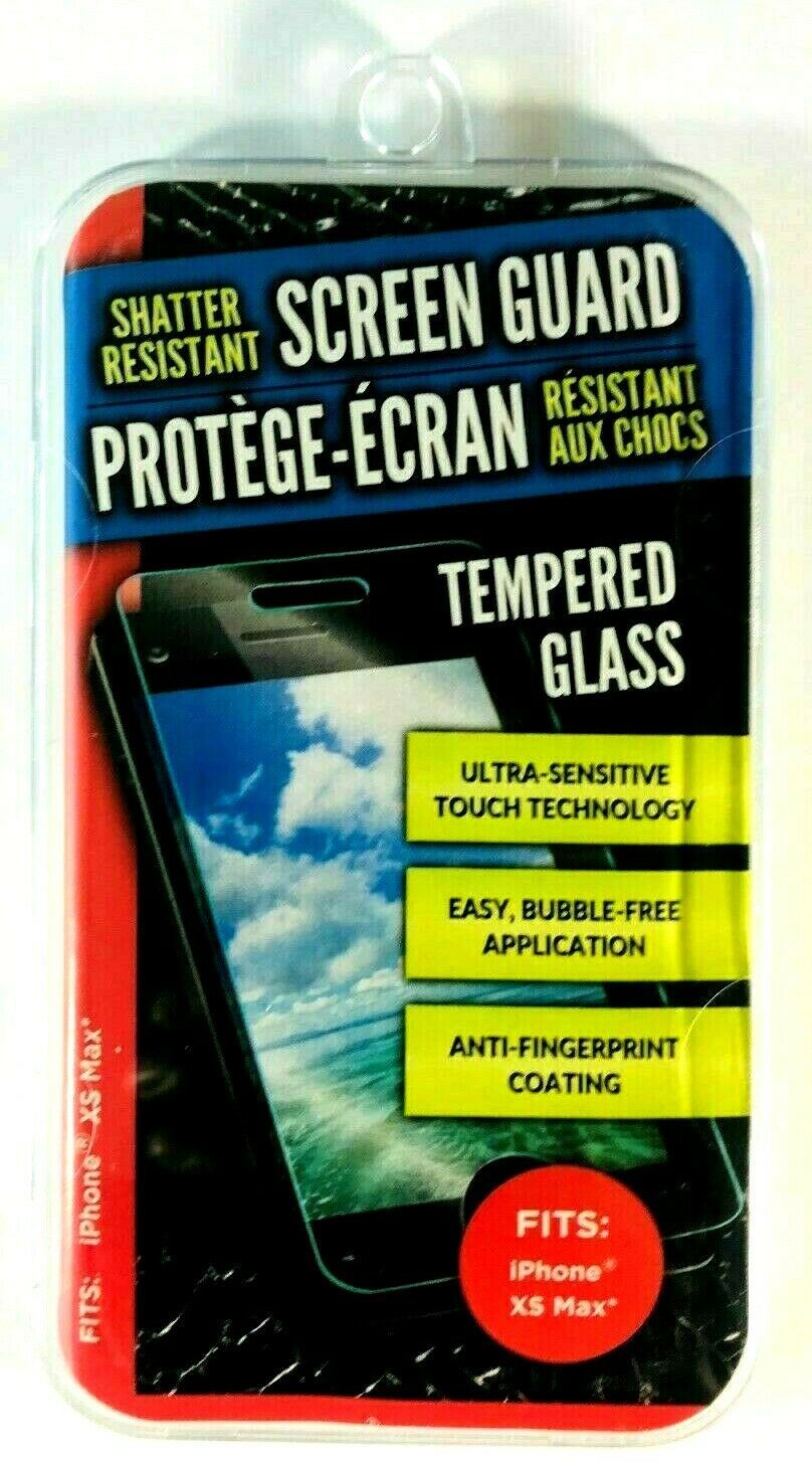 Shatter Resistant Clear Tempered Glass Screen Protector for IPhone XS 11 PRO Max - $11.43