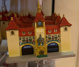 Disney Parks EPCOT World Showcase Germany Pavilion Mickey Minnie Ornament NWT - £34.47 GBP