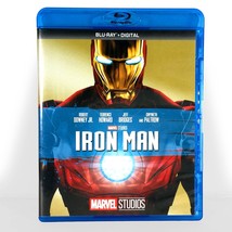 Iron Man (Blu-ray, 2008, Widescreen) Like New !   Robert Downey, Jr. - $7.68