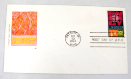 Conserve Energy FDC Farnam Cachet 1st Day Issue Conservation Detroit MI 1974 - £1.07 GBP