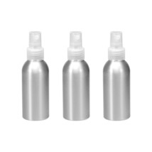 uxcell 3pcs 3oz/100ml Aluminium Spray Bottle with Clear Fine Mist Sprayer,Empty  - £21.75 GBP
