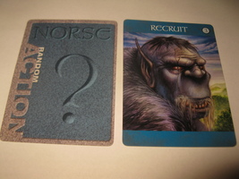 2003 Age of Mythology Board Game Piece: Norse Random Card: Recruit 3 - $1.00