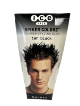 Joico ICE SPIKER Water-Resistant Styling Glue Tar Black NIB 1.7oz / 50ml New - £11.60 GBP