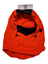 Neff Balaclava Riding Hood Facemask Beanie BurtonCrab Grab Orange - £10.87 GBP