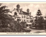 Hollywood Hotel Hollywood California CA UNP WB Postcard Z9 - $6.88